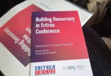 Building Democracy in Eritrea – Second Conference Outcome document