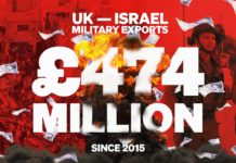 No UK arms for Israel